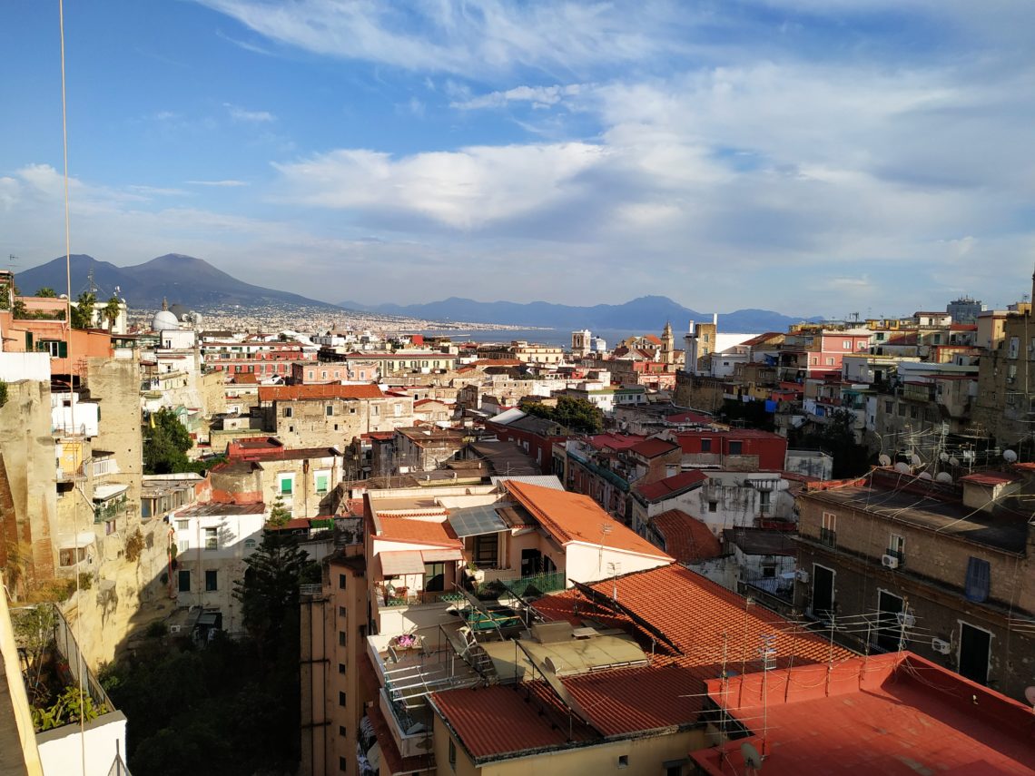 Sanktuaria Południowych Włochy i Sycylii -neapol-panorama